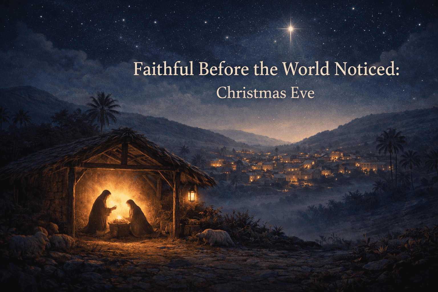 Faithful Before the World Noticed: A Christmas Eve Reflection 5 Faithful Before the World Noticed: A Christmas Eve Reflection