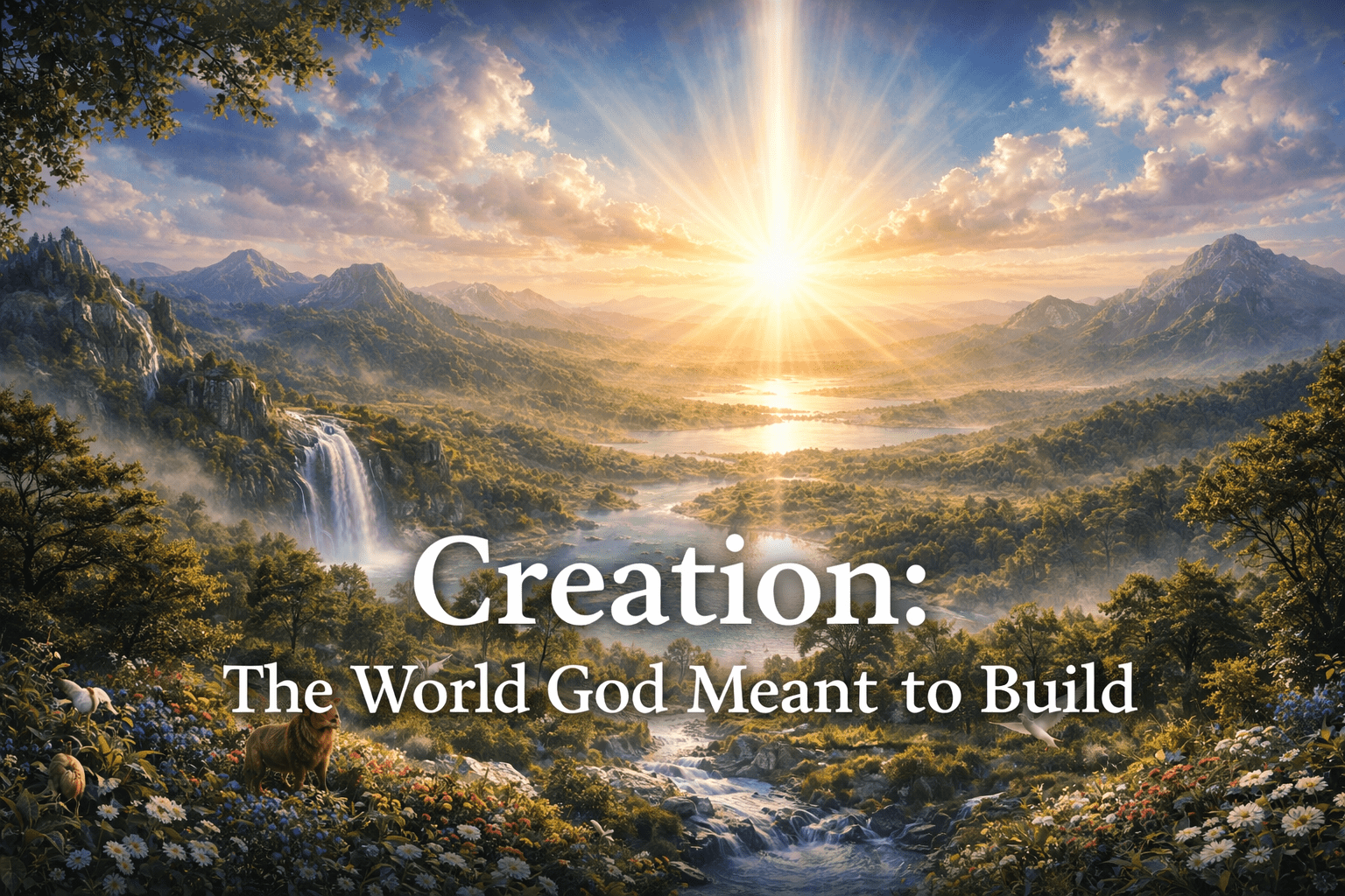 Creation: The World God Meant to Build