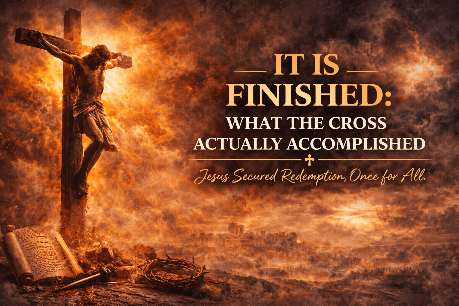 It Is Finished: What the Cross Actually Accomplished