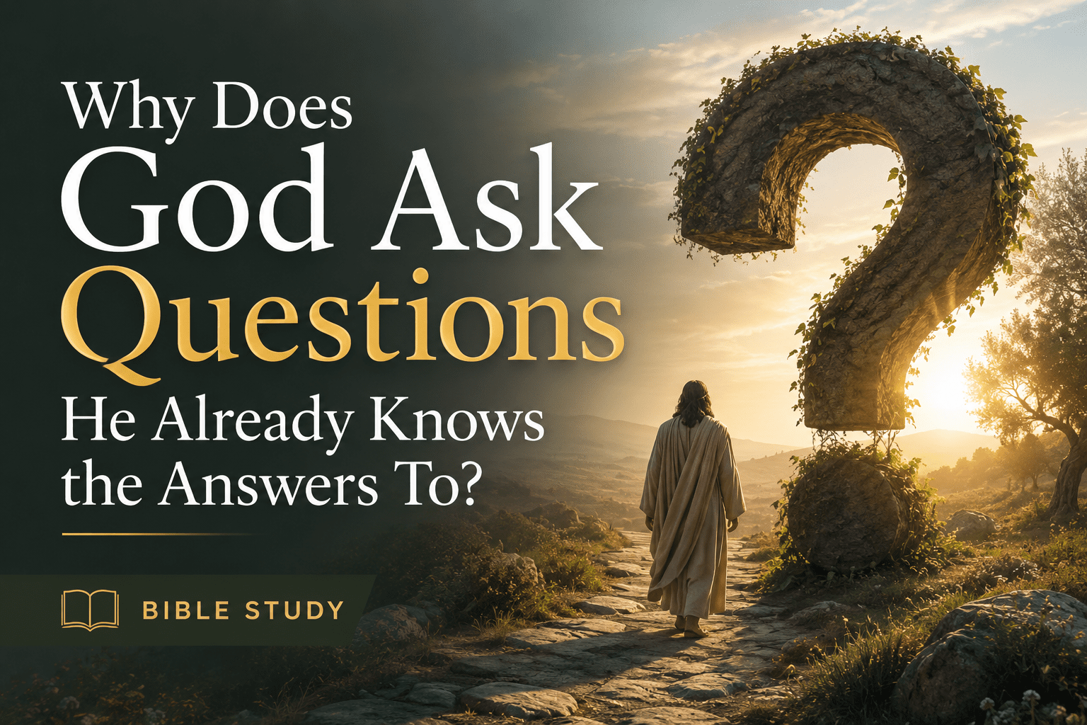 Why Does God Ask Questions He Already Knows the Answers To?