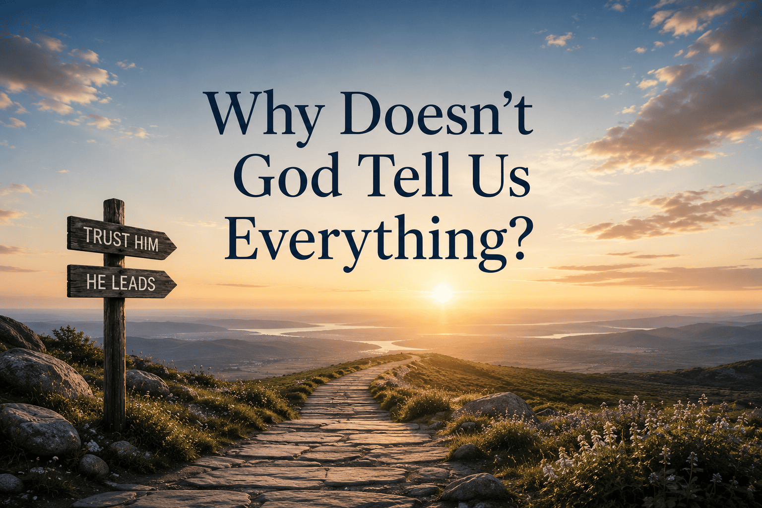 Why Doesn’t God Tell Us Everything?
