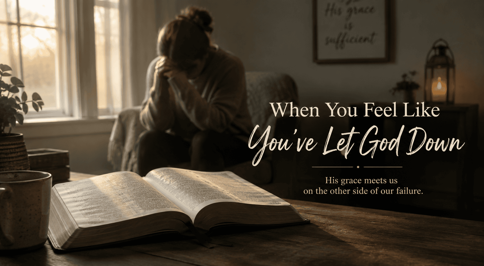 When You Feel Like You’ve Let God Down